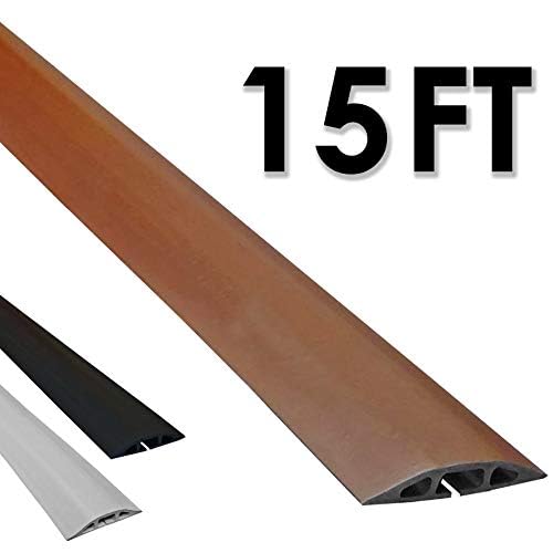 Electriduct D-2 pliable rubber protector suited for desks or workspaces.