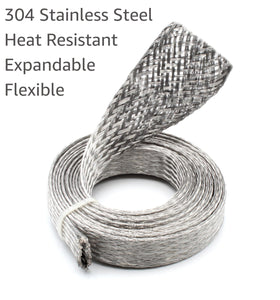 Electriduct engine bay cable protection sleeve guards wires from heat and wear.