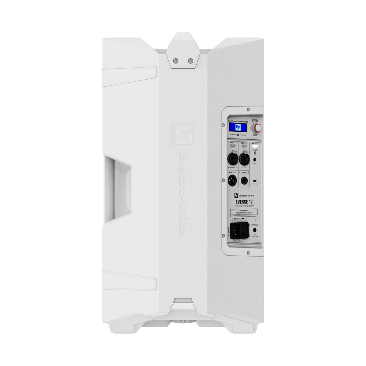 Electro-Voice Everse 12 Bluetooth connectivity for wireless streaming.