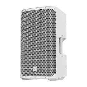 Electro-Voice Everse 12 side view highlights weatherized chassis for outdoor gigs.