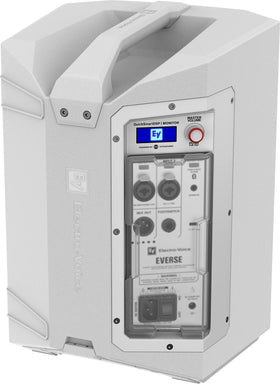 Weatherized input cover on EVERSE 8 protecting ports during rain or splashes