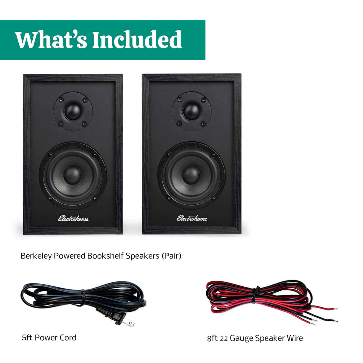 Electrohome Berkeley 2.0 living room setup - versatile placement