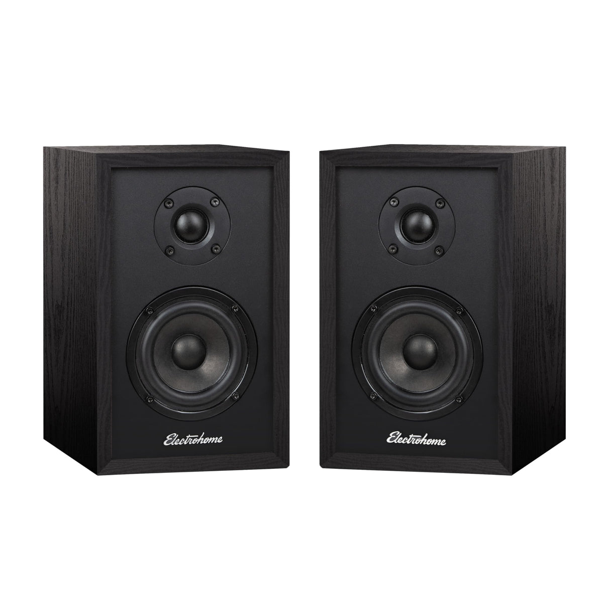 Electrohome Berkeley 2.0 front view - compact bookshelf speakers with clear balanced sound.