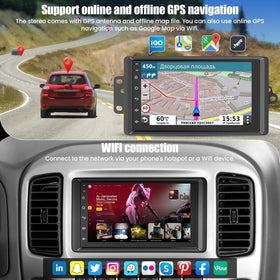 Electrosmart 4G64G offline and online GPS guides with 11M+ POIs.