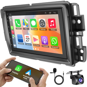 ElectroSmart 7-inch car radio front view for intuitive navigation on the road.