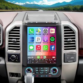 Electrosmart Ford F-150 12-1 inch IPS touch screen delivers crisp, responsive navigation and media.