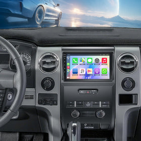 Electrosmart Ford F-150 9-inch IPS screen for crisp, responsive navigation and media