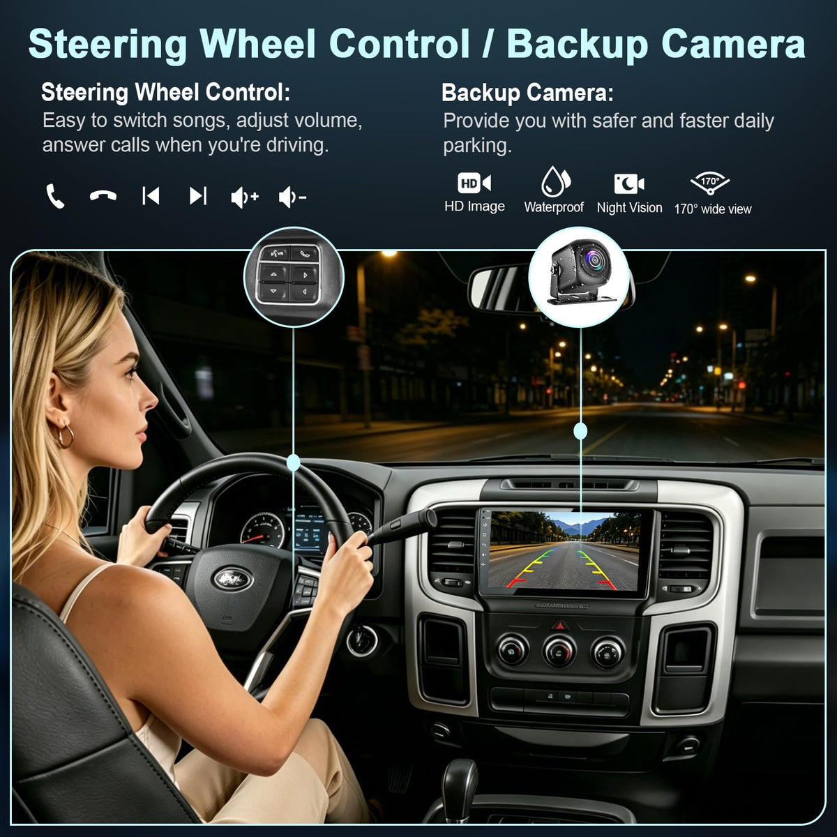 Electrosmart GPS navigation with offline maps and live updates.