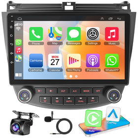 Electrosmart Honda Accord 10.1-inch QLED screen upgrade for clearer driving visuals.