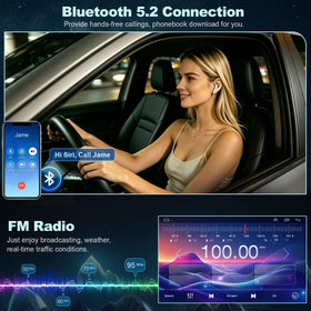 Electrosmart rear-view camera with night vision aiding parking.
