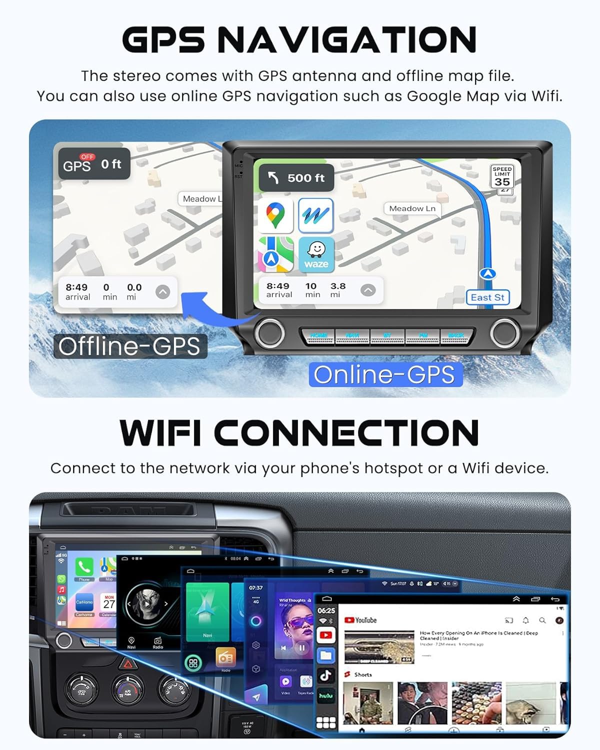 electrosmart steering wheel control interface enhances driving convenience