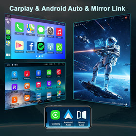 Electrosmart car stereo UI themes selection screen.