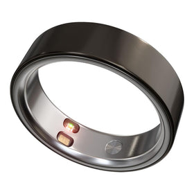 ELENVA Smart Ring health tracker on wrist showing metrics for daily wellness