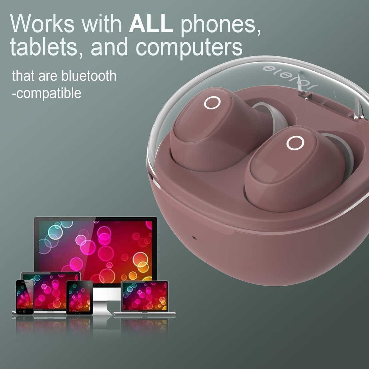 eleror fashion-friendly earbuds for women and girls.