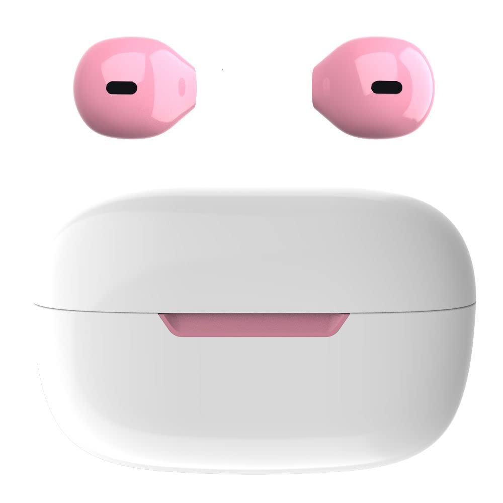 eleror Invisible Mini Earbuds in case for discreet daily listening.