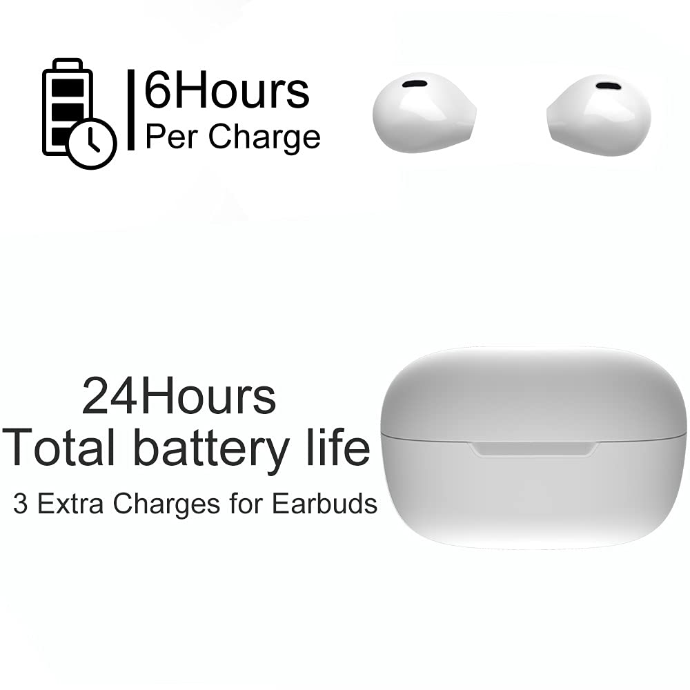eleror invisible mini earbuds showcase lightweight design ideal for office use.