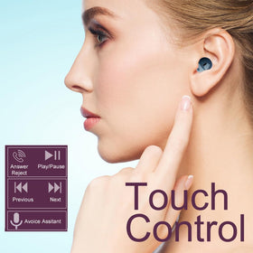 elerorInvisibleMiniEarbuds mono stereo mode for flexible listening