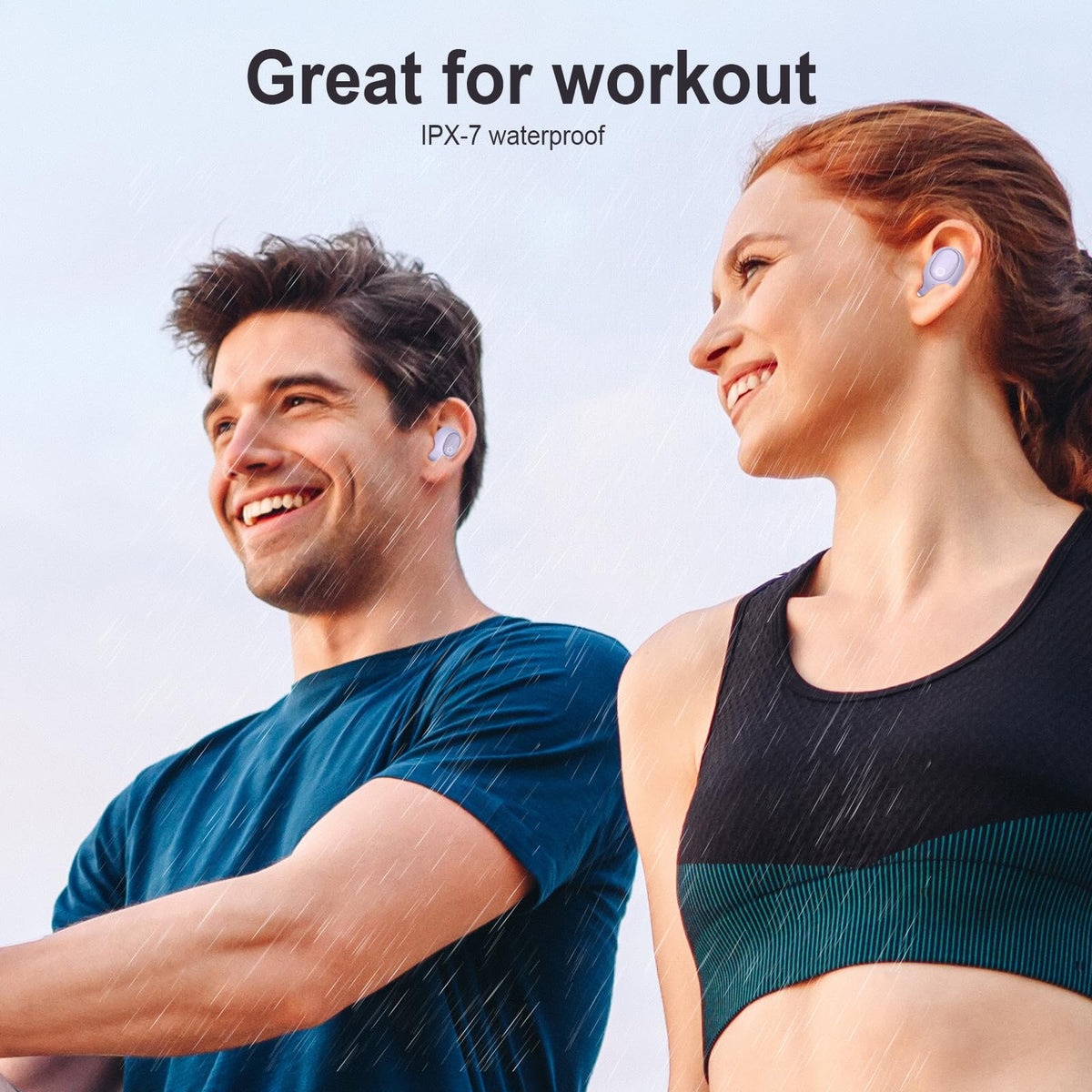 Eleror mini earbuds provide up to 8 hours of playback on a single charge.