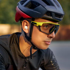 eleror Z1 compact wireless buds sit flush under helmets