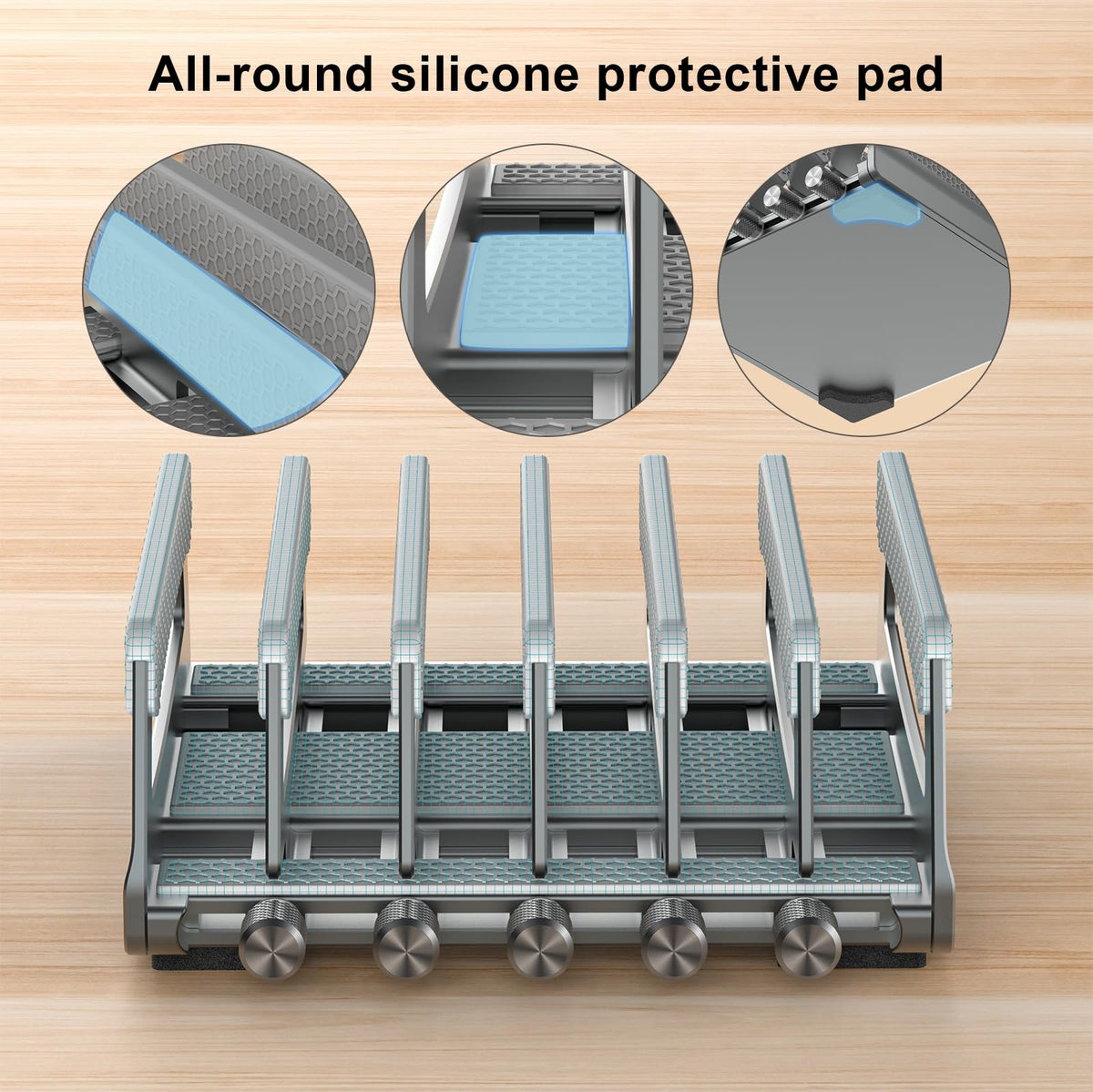 Elestoria compact footprint on desk illustrating space saving and clean workspace