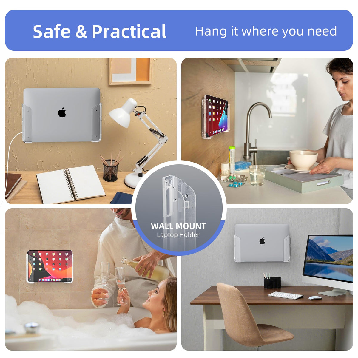 ELETIUO durable screw-mount system ensures stability for heavier devices