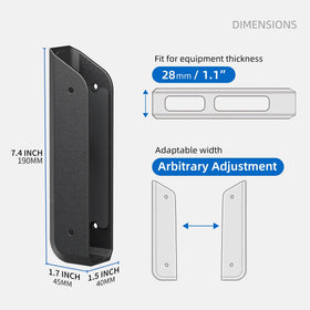 ELETIUO vertical orientation supports flexible docking options for devices.
