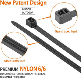 Eletoo wide strap design delivers extra rigidity for large bundles.