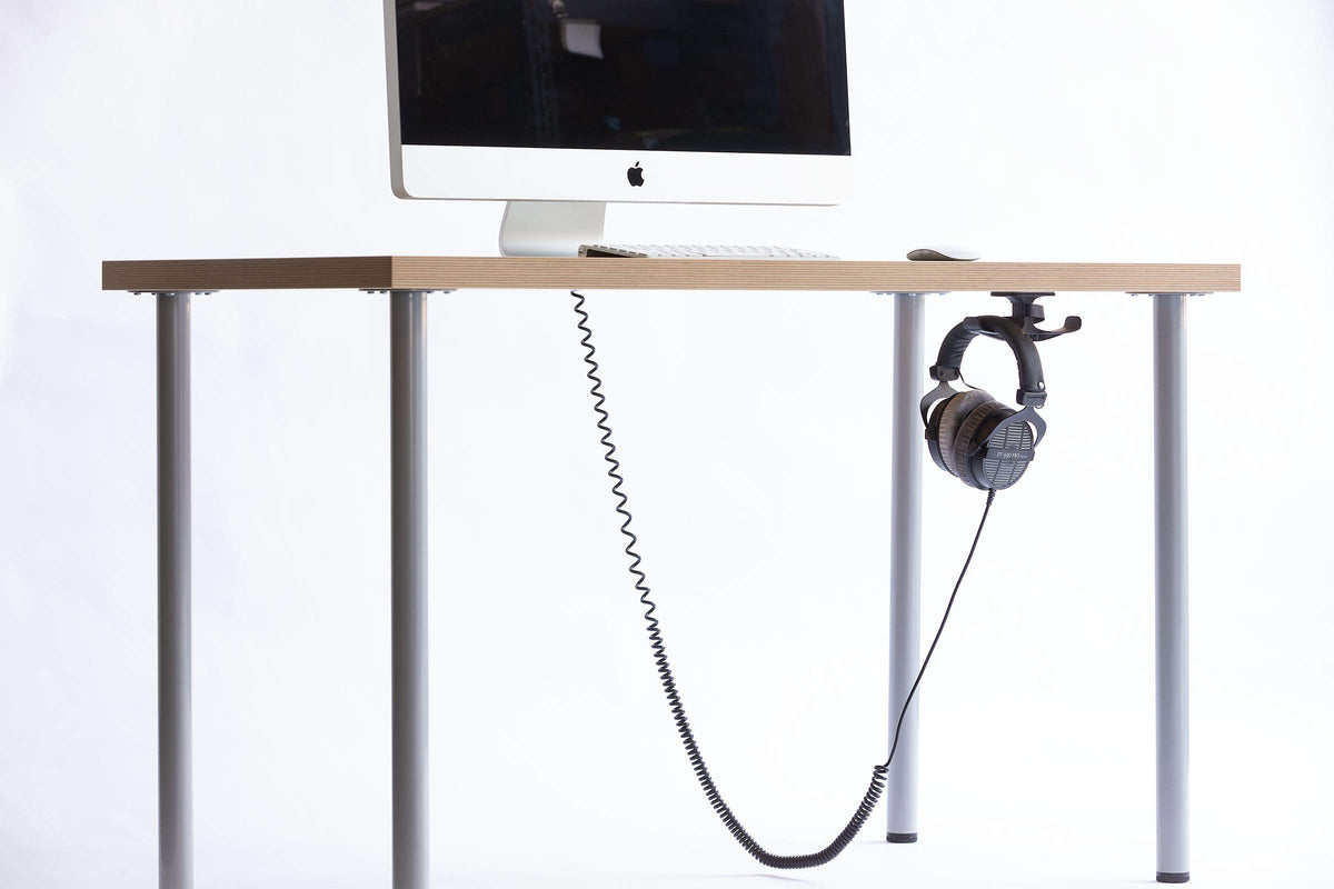 Elevation Lab Anchor Pro under-desk layout frees workspace.