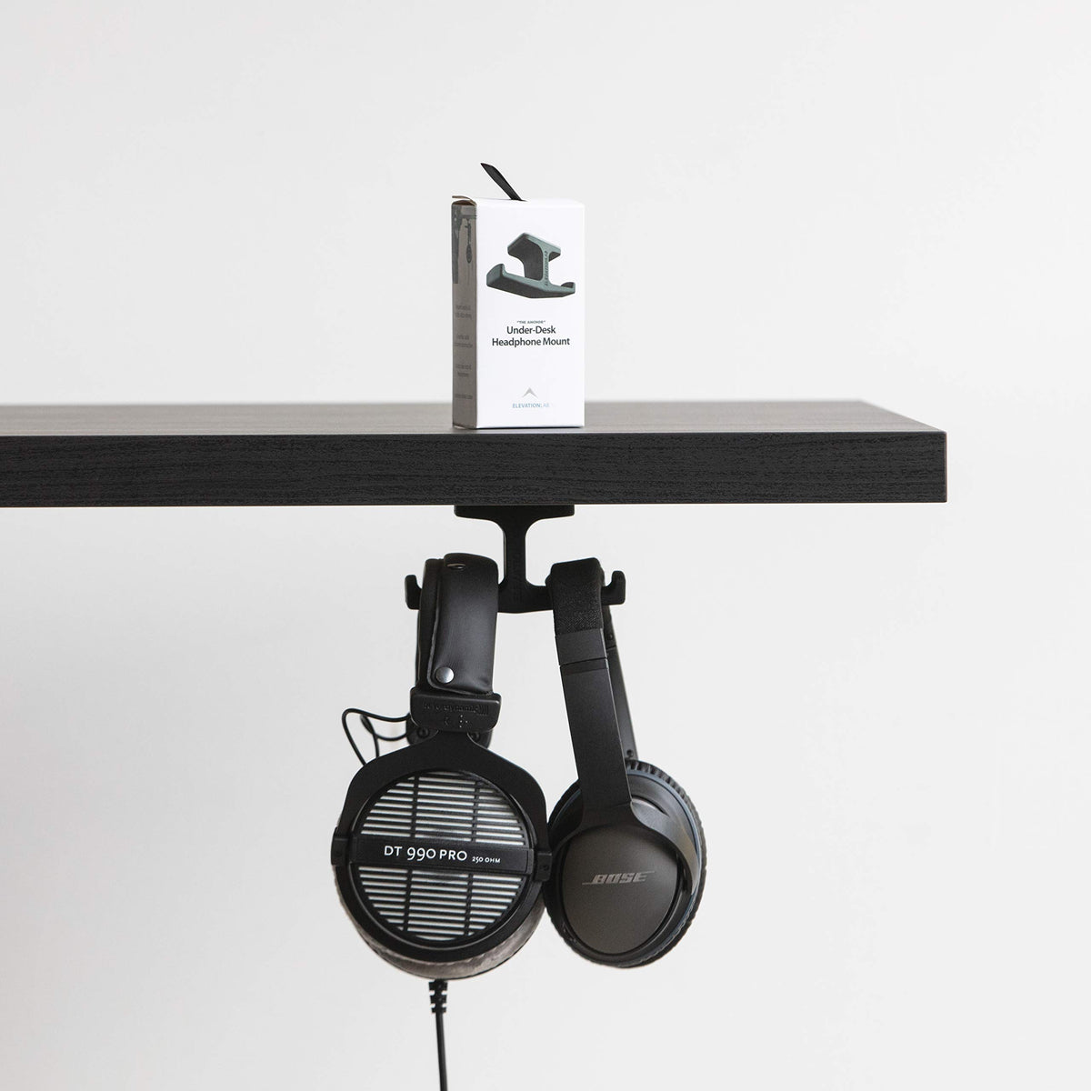 Elevation Lab The Anchor holds two headphones neatly