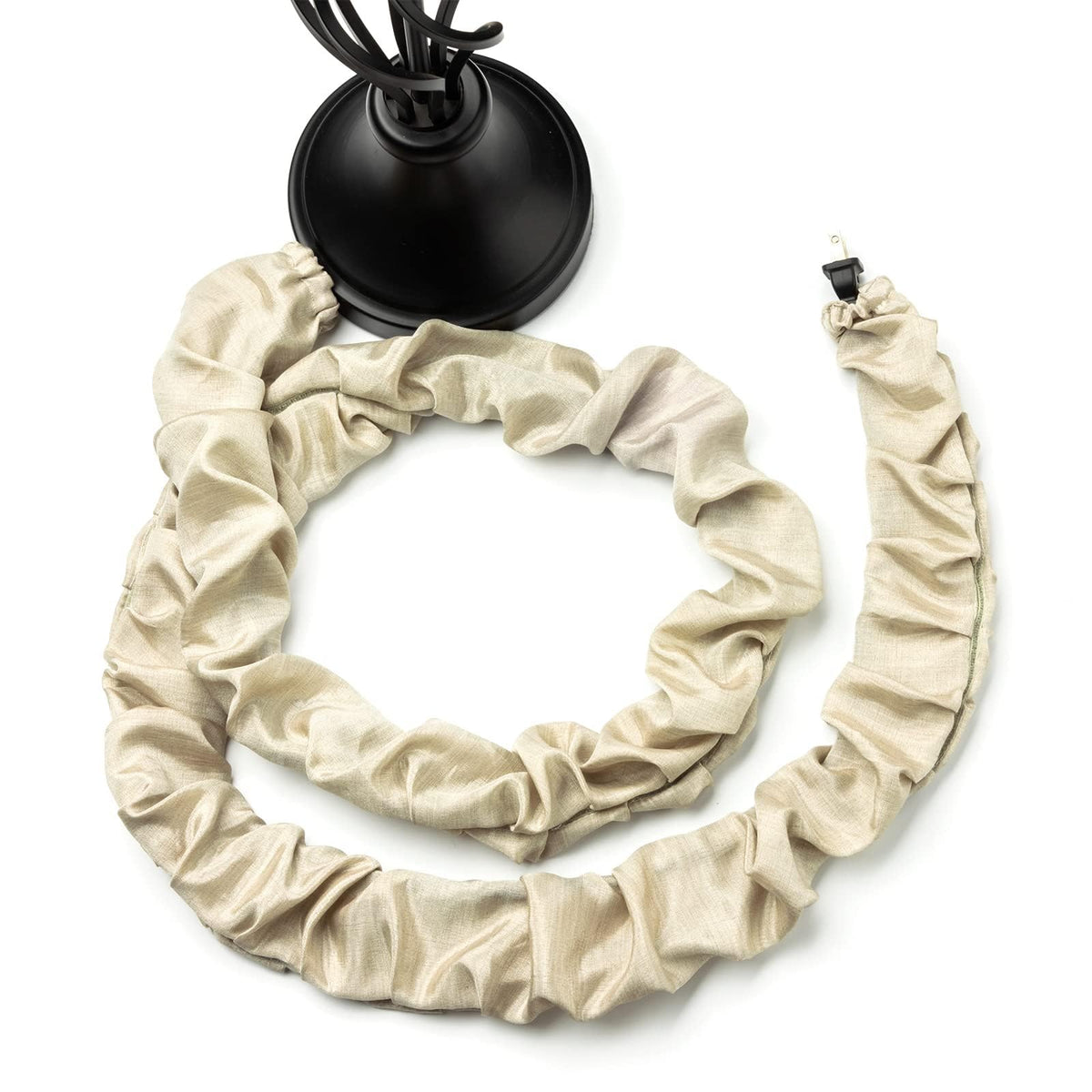 ELFCAB TV cable cover grey hides clutter and improves room aesthetics
