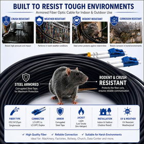 Elfcam 3.0 mm diameter cable enables compact, easy routing.