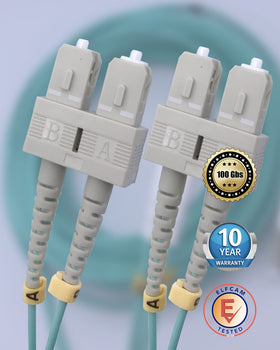 Elfcam SC/UPC fiber ends with robust connectors for reliable links.