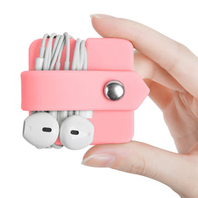 ELFRhino earbuds wrap silicone material provides smooth, durable cable management