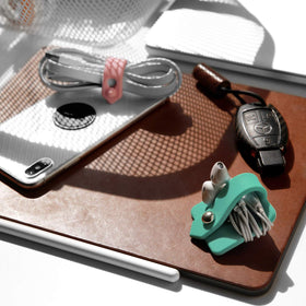 ELFRhino gift-ready earphone organizer offers a handy solution for travel and desk setups.