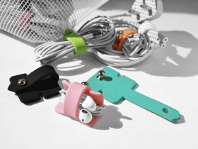 ELFRhino soft flexible silicone design for gentle cord wrapping