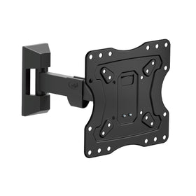ELG full motion TV wall mount installed on wall for clean, space-saving viewing