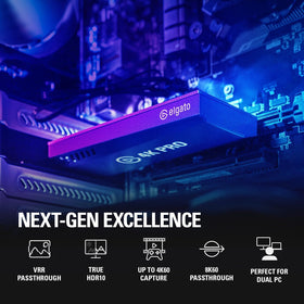 Elgato 4K Pro back ports show flexible connectivity options.