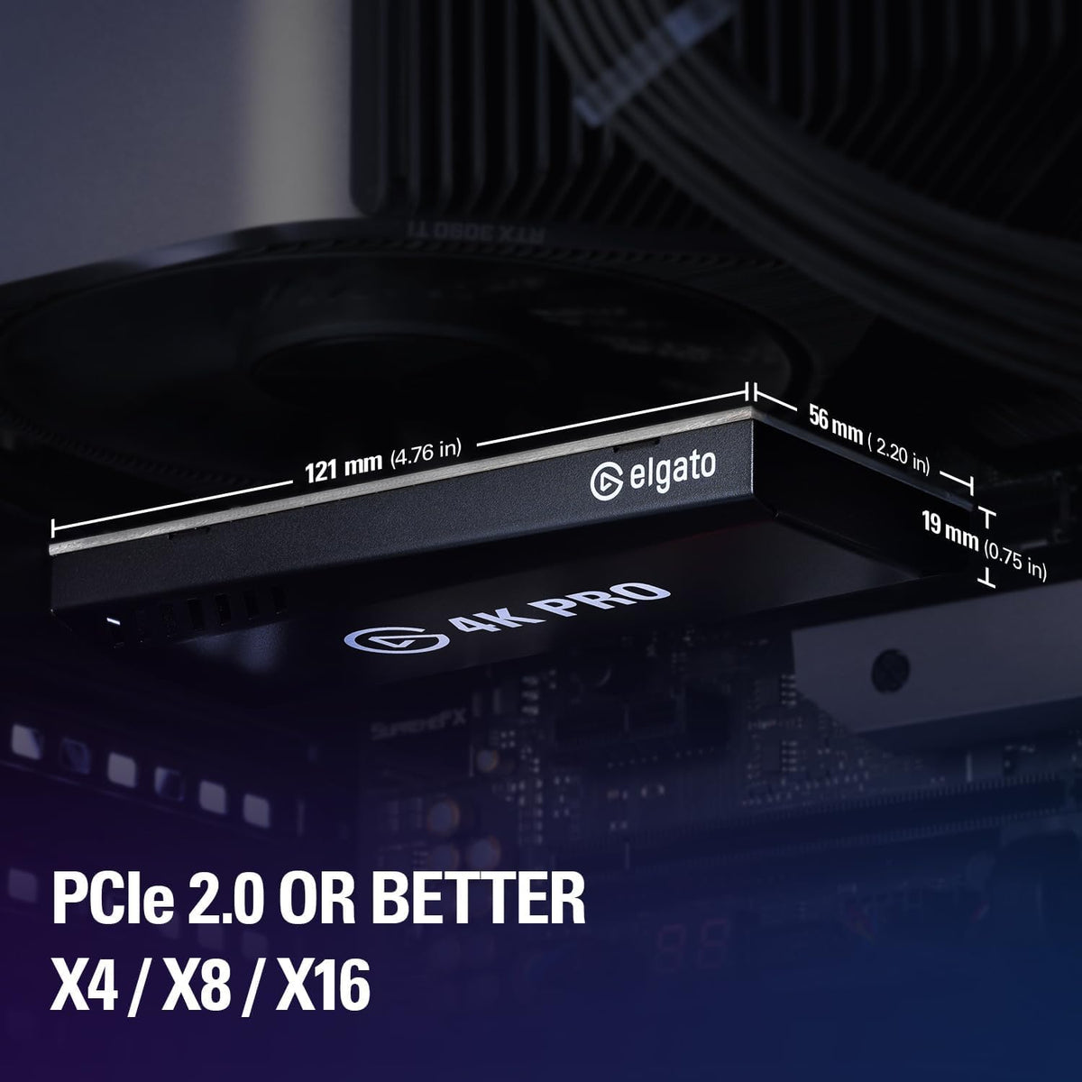 Elgato 4K Pro VRR passthrough reduces screen tearing during play.