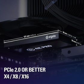 Elgato 4K Pro VRR passthrough reduces screen tearing during play.