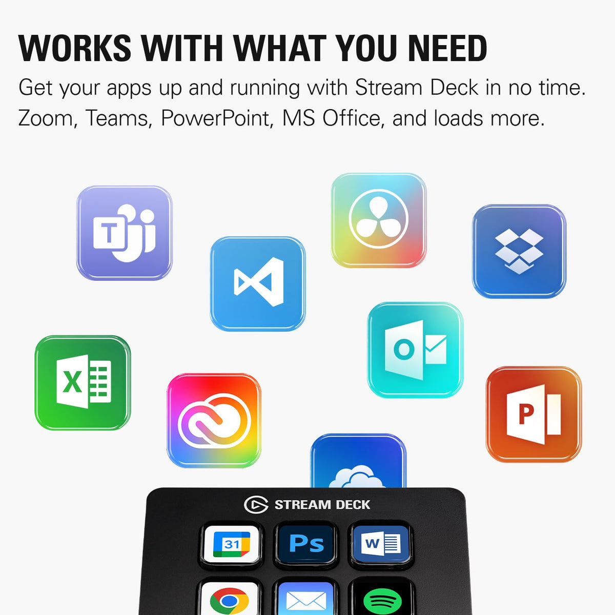Elgato held in hand to show compact size and portability advantage