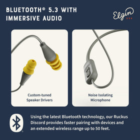 Elgin Discord Gen 2 Kevlar neckcord highlights long-lasting durability.