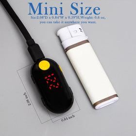 ELIDAIP T-M9 belt clip keeps the unit within reach on duty.