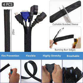 ELII adhesive cable clips laid out showing variety for multiple surfaces and secure hold