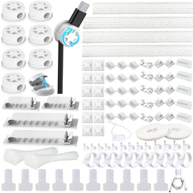Elii cable-management-kit magnetic clips organize cords neatly