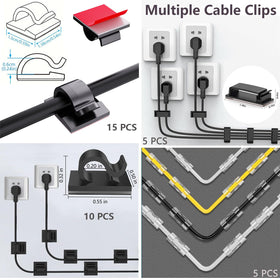 ELII nylon zip ties and mounting bases displayed showing heavy-duty secure anchoring