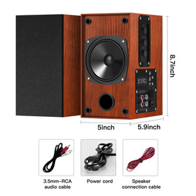 Elimavi packaging with cables and wall-mount hardware for quick setup
