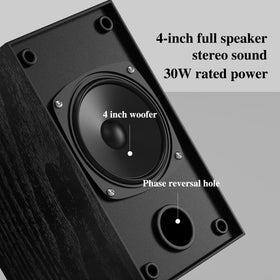 Elimavi cabinet wood-grain close-up reducing resonance for cleaner sound