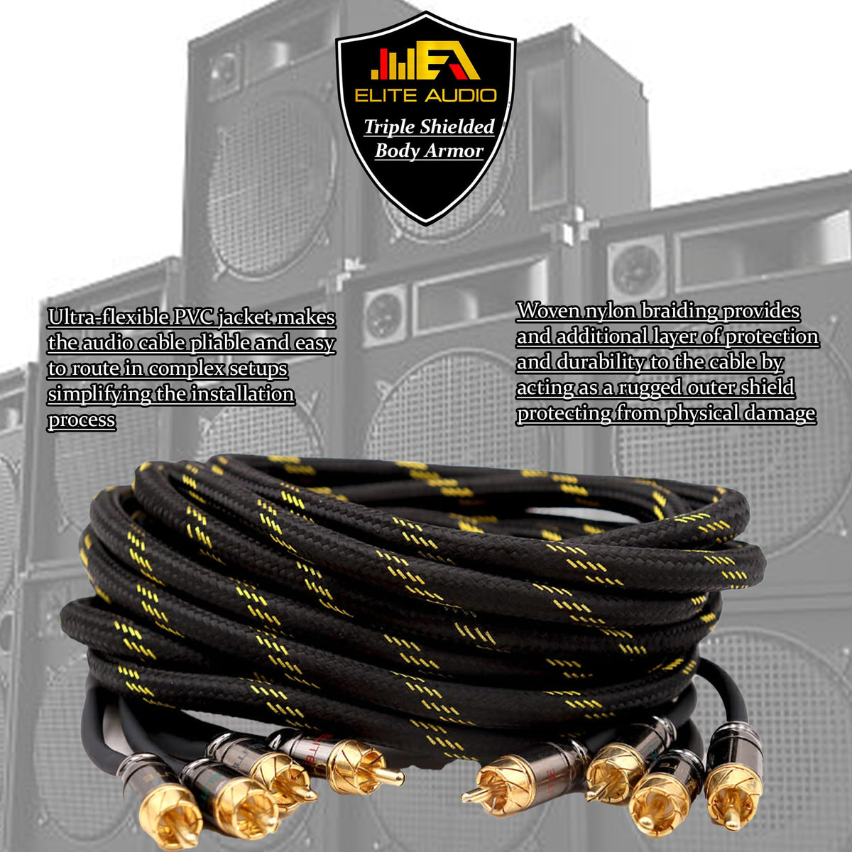 Elite Audio installed in car dashboard illustrating neat routing and reliable performance