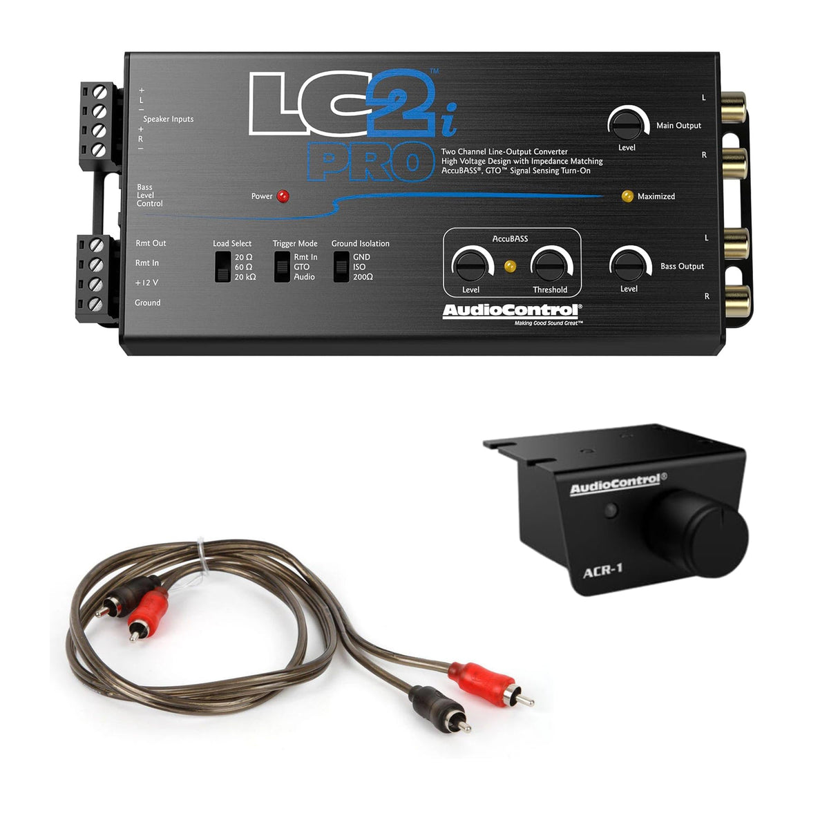 Elite Audio LC2i Pro front panel for easy OEM integration and control.