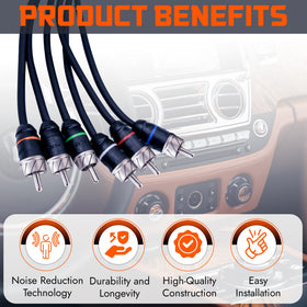 Elite Audio PRM617 double shielding reduces interference for clearer sound